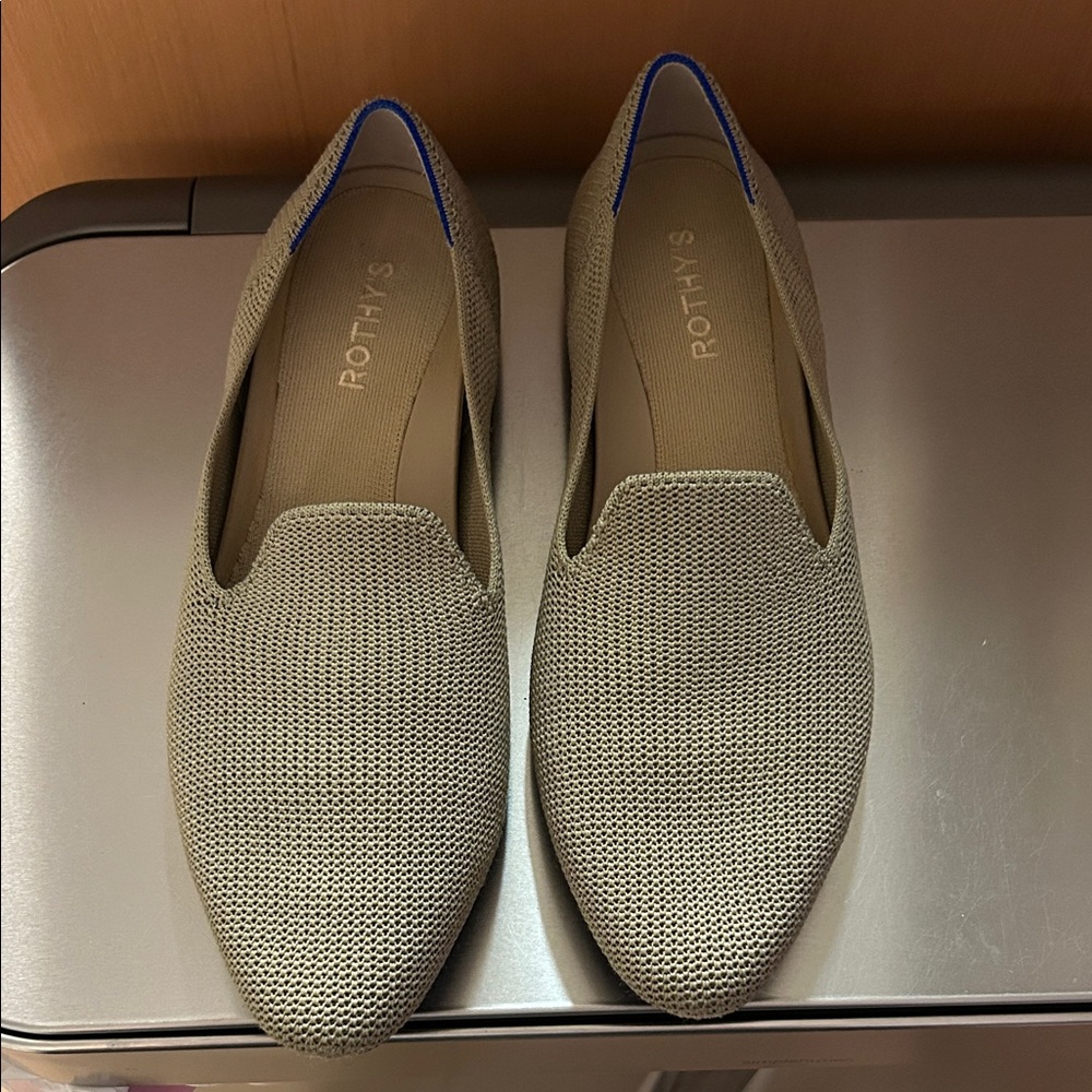 Rothy's Women's Almond Loafers, color Khazki, size 11